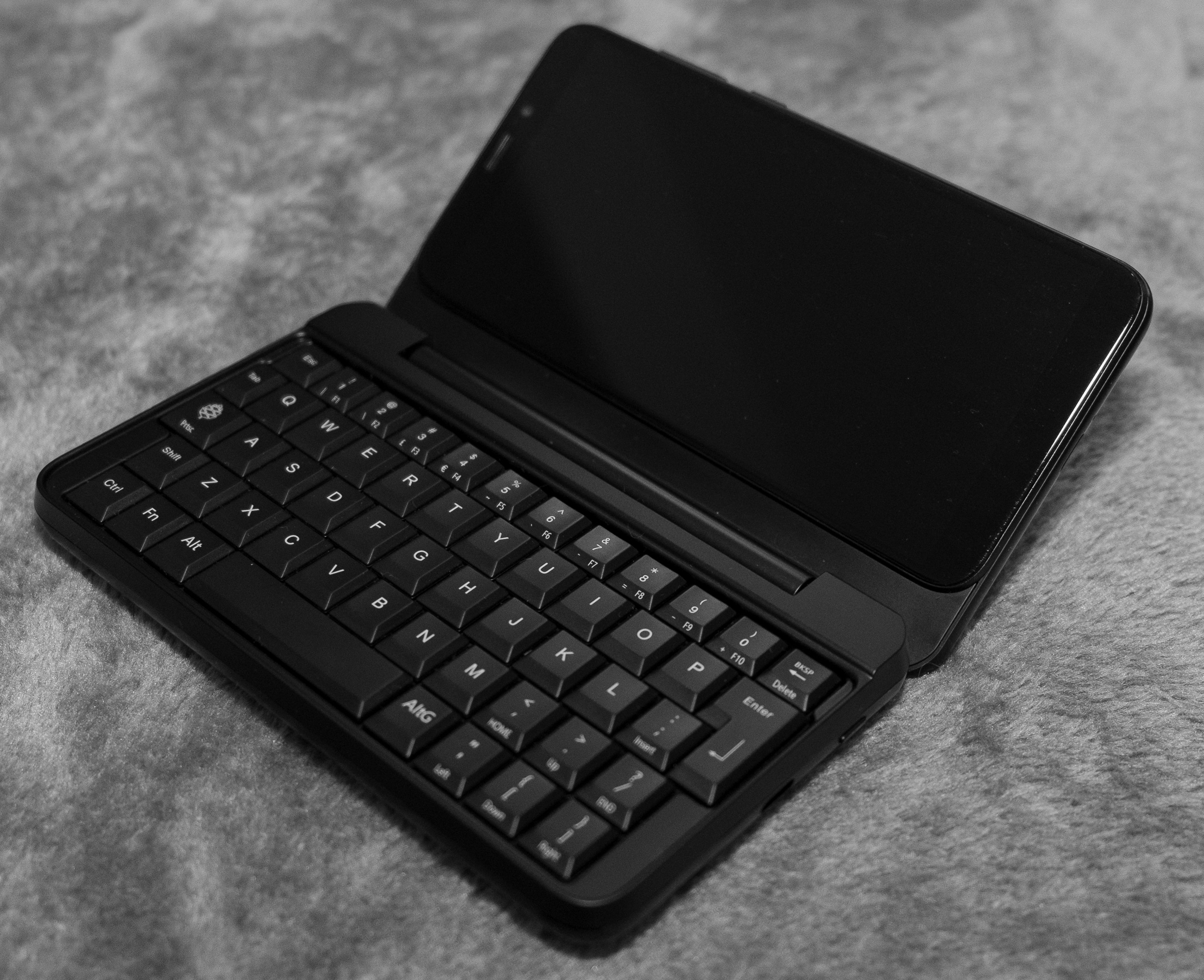 Pinephone with keyboard attached